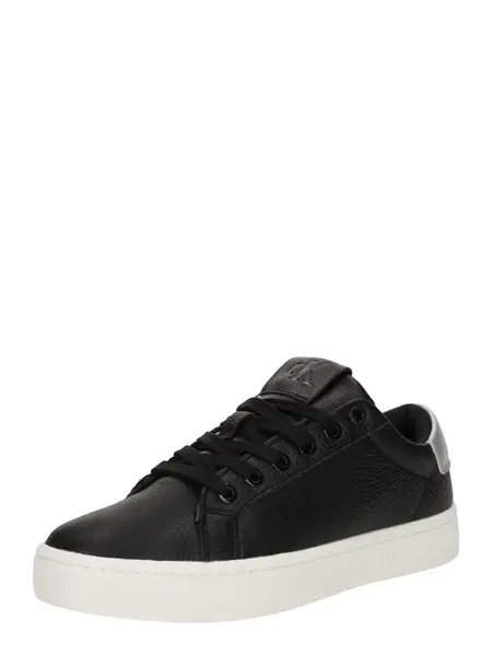 Calvin Klein Nízke tenisky 'CLASSIC'  čierna / strieborná