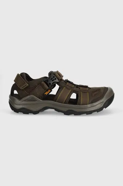 Sandály Teva Omnium 2 Leather 1019179 TKCF pánské, černá barva