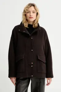 Kabát s příměsí vlny Sessun