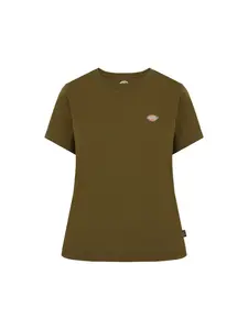 DICKIES Tričko 'MAPLETON'  olivová