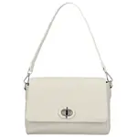 Elegantní dámská koženková kabelka na rameno Ciri, béžová