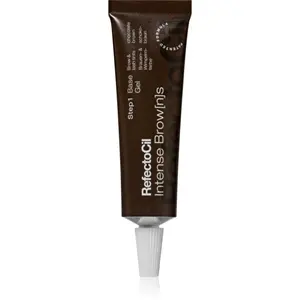 RefectoCil Intense Brow[n]s Base Gel barva na obočí a řasy s gelovou texturou odstín Chocolate Brown 15 ml