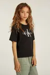 Calvin Klein Jeans Dětské bavlněné tričko Calvin Klein Jeans