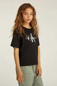 Calvin Klein Jeans Dětské bavlněné tričko Calvin Klein Jeans