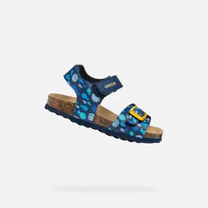 Dark blue boys' sandals Geox Chalki - Boys