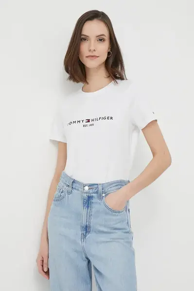 Bavlněné tričko Tommy Hilfiger
