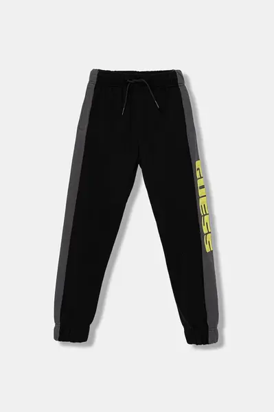 Dětské bavlněné tepláky Guess