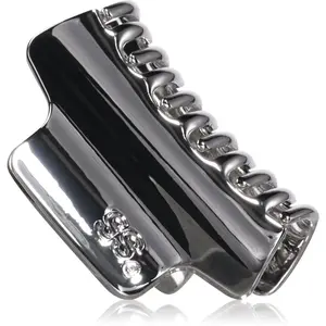 Sister's Aroma Metal Hair Clip Maxi skřipec do vlasů barva Silver 1 ks