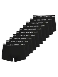 JACK & JONES Boxerky 'Jacsolid'  čierna