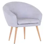 Carryhome KŘESLO, světle modrá