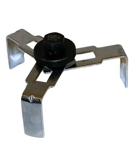 Klíč na víka nádrže a filtry paliva, 3ramenný nastavitelný 75 – 160 mm - SATRA