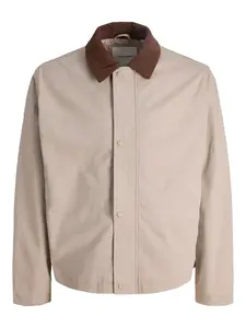 Jack & Jones Plus Prechodná bunda 'JJEGRAHAM'  tmelová / hnedá