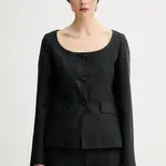 Sako s příměsí lnu Remain