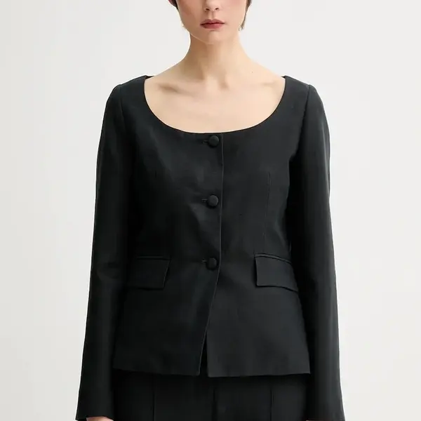 Sako s příměsí lnu Remain