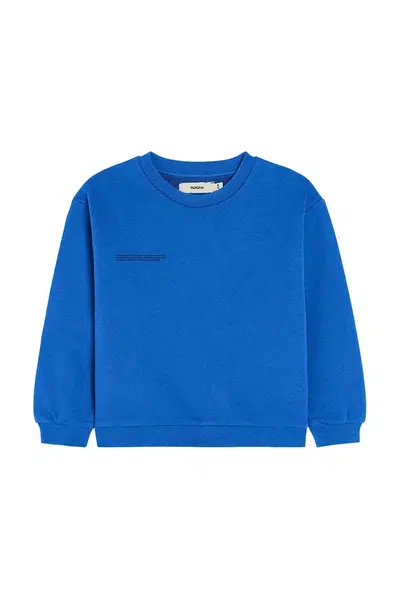 Mikina Pangaia KIDS' 365 MIDWEIGHT SWEATSHIRT modrá barva, 10000279