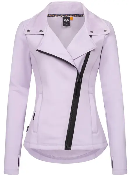 Ragwear Tepláková bunda 'Saskie'  levanduľová