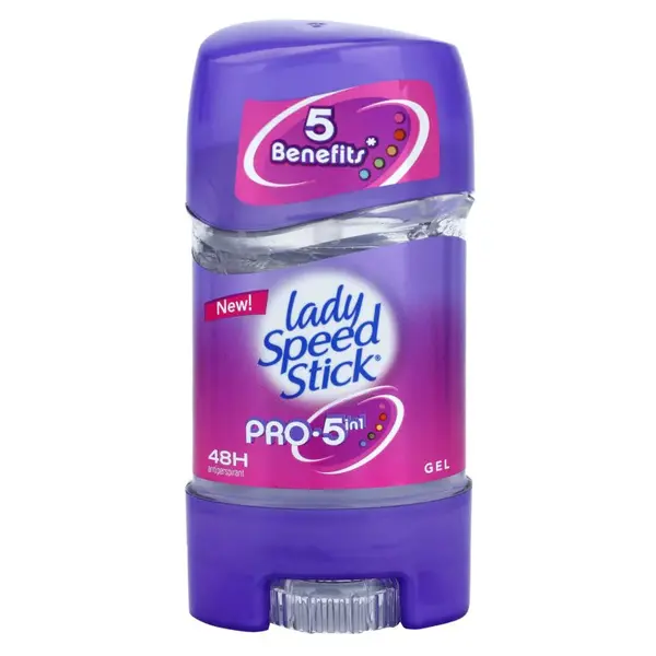 Lady Speed Stick 5 Benefits gélový antiperspirant (48h) 65 g