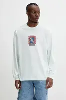 Bavlněné tričko s dlouhým rukávem Vans