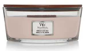 WoodWick Vonná sviečka loď Vanilla & Sea Salt 453,6 g