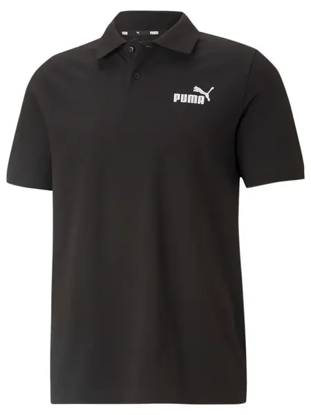 PUMA Tričko 'Essentials'  čierna / biela