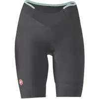 Castelli PRIMA 2 SHORT Dámske cyklistické nohavice, tmavo sivá, veľkosť