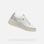 White women's sneakers Geox Sunnetty - Women's