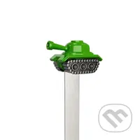 3D kovová zberateľská záložka – miniatúra – Tank