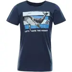 ALPINE PRO TERMESO 2 Dětské triko, tmavě modrá, velikost