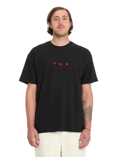 Volcom pánské tričko Fa Seth Conboy Lse Sst Black | Černá | Velikost XL | 100% bavlna