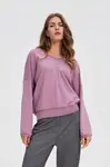 Marisse WOMEN'S SWEATSHIRT Z-BL-4801 D.PINK