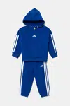 Kojenecká tepláková souprava adidas modrá barva, JV9841