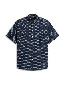 Tommy Hilfiger Big & Tall Košeľa  námornícka modrá / biela
