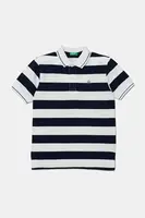 Dětská bavlněná polokošile United Colors of Benetton