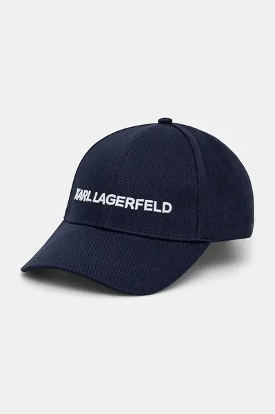 Bavlnená šiltovka Karl Lagerfeld K/ESSENTIAL