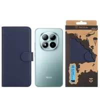 Flipové pouzdro Tactical Field Notes pro Xiaomi Redmi Note 15 Pro 5G, modrá