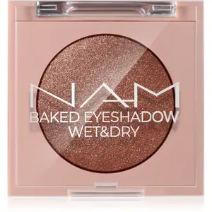 NAM Baked Eyeshadow trblietavé očné tiene 03 Gold Rush 4 g