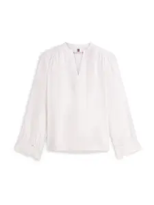 TOMMY HILFIGER Blúzka 'ESS'  biela