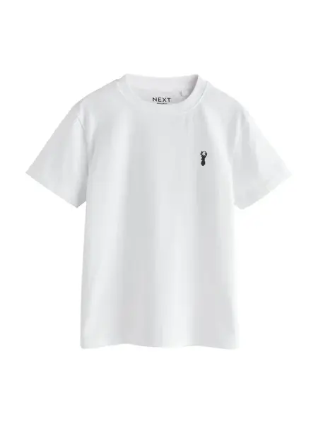 Next Tričko  námornícka modrá / biela