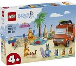 Bluey a rodinný výlet autem na pláž - LEGO-Disney and Pixar’s Light (11202)