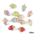 Transparent Acrylic with Alloy Pendants