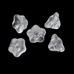 Baking Paint Transparent Glass Beads