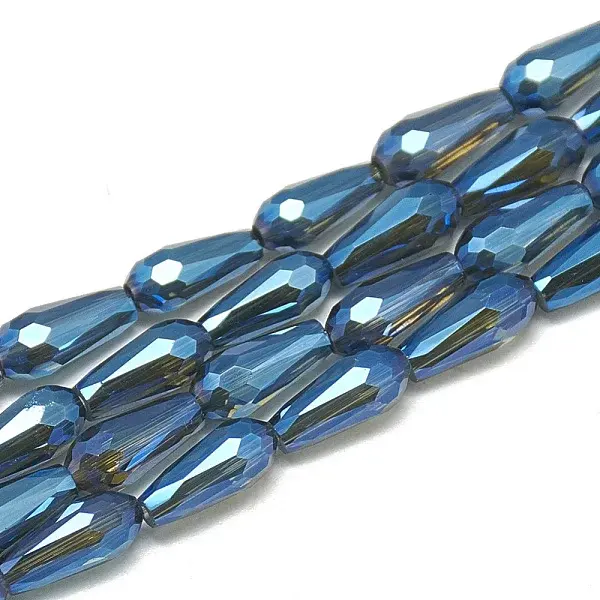 Electroplate Glass Beads Strands