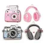 Printed Transparent Acrylic Pendants