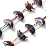 Electroplate Transparent Glass Beads