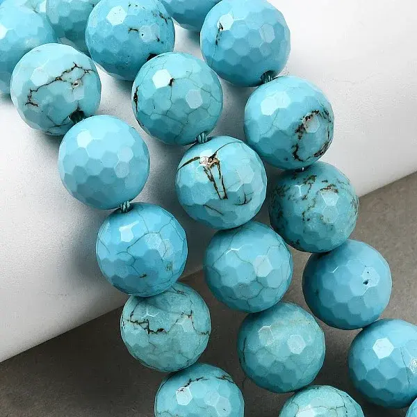 Natural Magnesite Beads Strands