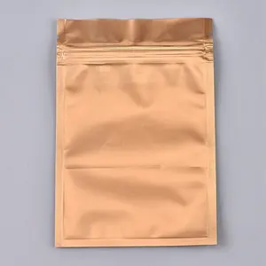 Solid Color Plastic Zip Lock Bags