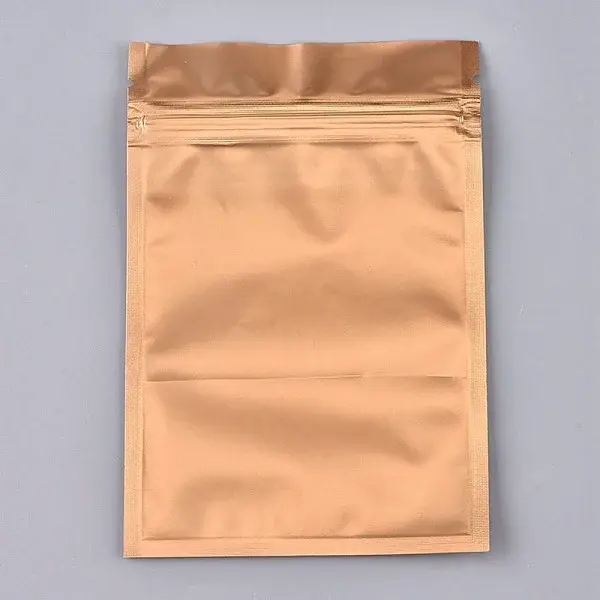 Solid Color Plastic Zip Lock Bags