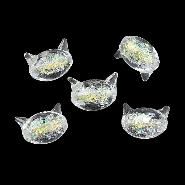 Handmade Foil Lampwork Beads