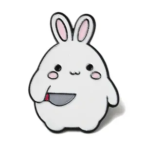 Rabbit Enamel Pins