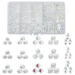 940Pcs 15 Styles Electroplate Glass Beads Strands